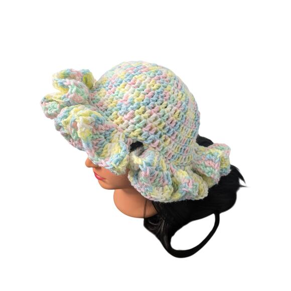 Handmade Ruffle Hat - Picture 4 of 5